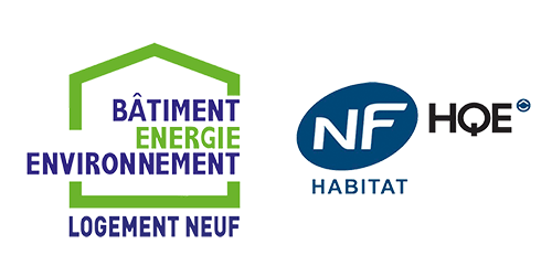 Labels bâtiment énergie environnement et NF habitat HQE